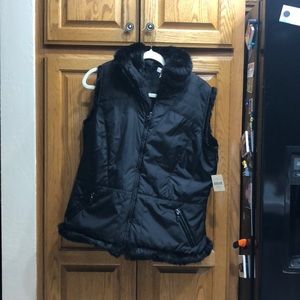 Cold water creek puffer vest